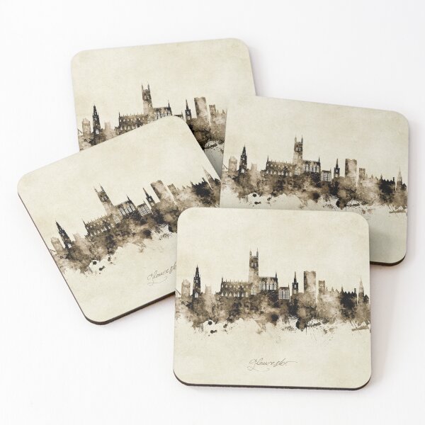 Item preview, Gloucester England Skyline designed and sold by ArtPrints.