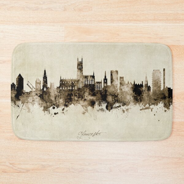 Item preview, Gloucester England Skyline designed and sold by ArtPrints.