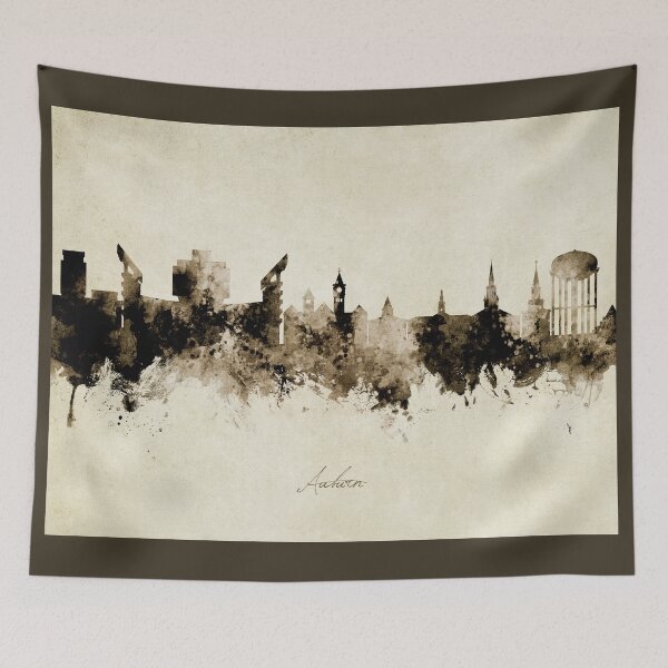Item preview, Auburn Alabama Skyline designed and sold by ArtPrints.