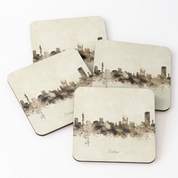 Item preview, Pretoria South Africa Skyline designed and sold by ArtPrints.