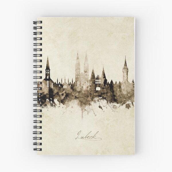 Item preview, Lubeck Germany Skyline designed and sold by ArtPrints.