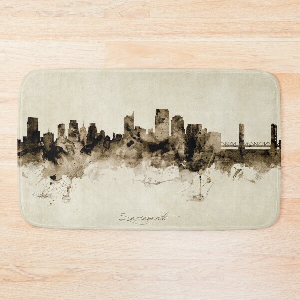 Item preview, Sacramento California Skyline designed and sold by ArtPrints.