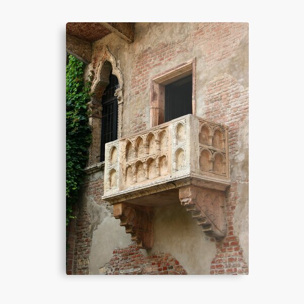 Juliette's Balcony 1 Metal Print