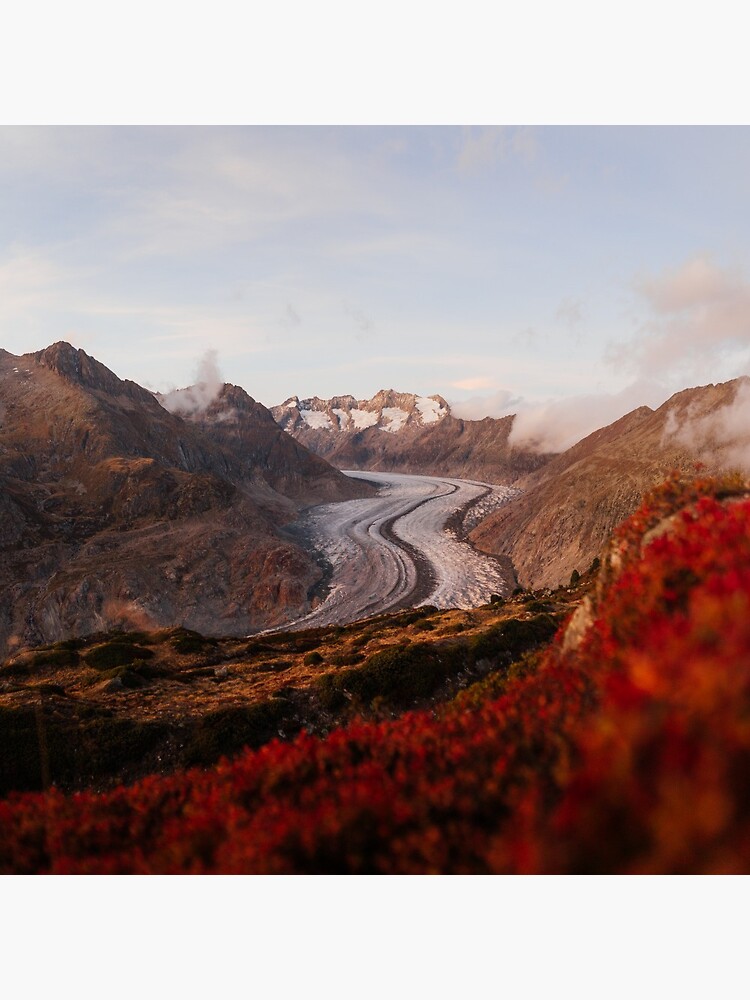 Glacier in Switzerland by marinaweishaupt