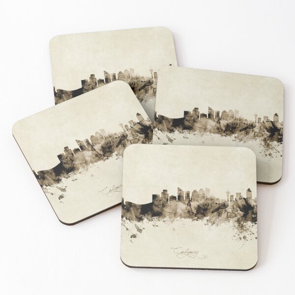 Item preview, Calgary Canada Skyline designed and sold by ArtPrints.