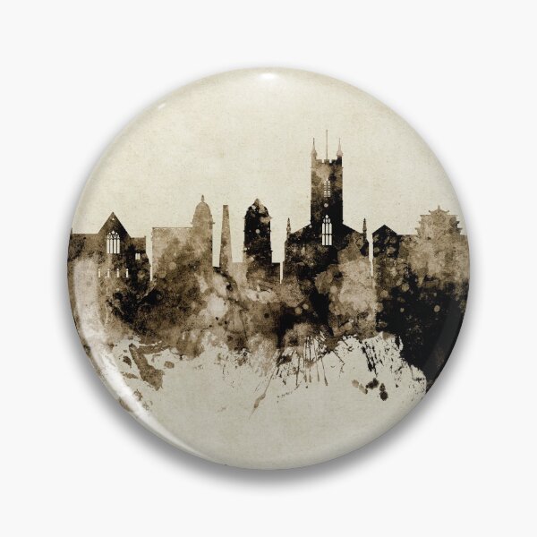 Item preview, Stoke-on-Trent England Skyline designed and sold by ArtPrints.