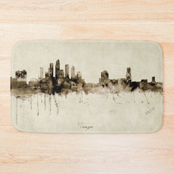 Item preview, Tampa Florida Skyline designed and sold by ArtPrints.