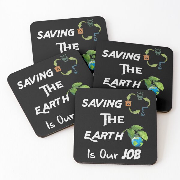 Item preview, Saving The Earth Is Our Job Environment  designed and sold by SparkleLiveLife.