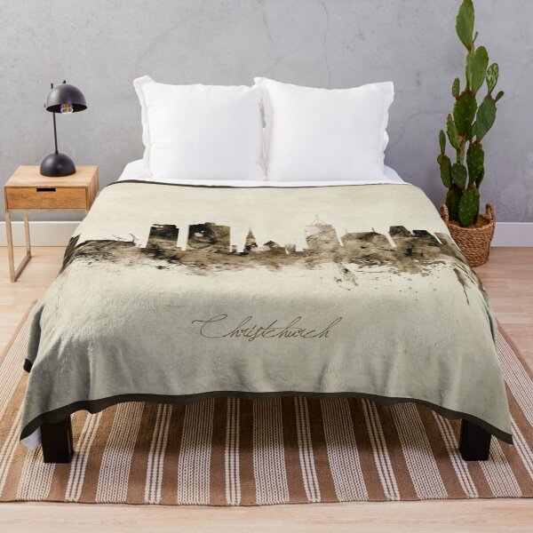 Item preview, Christchurch New Zealand Skyline designed and sold by ArtPrints.