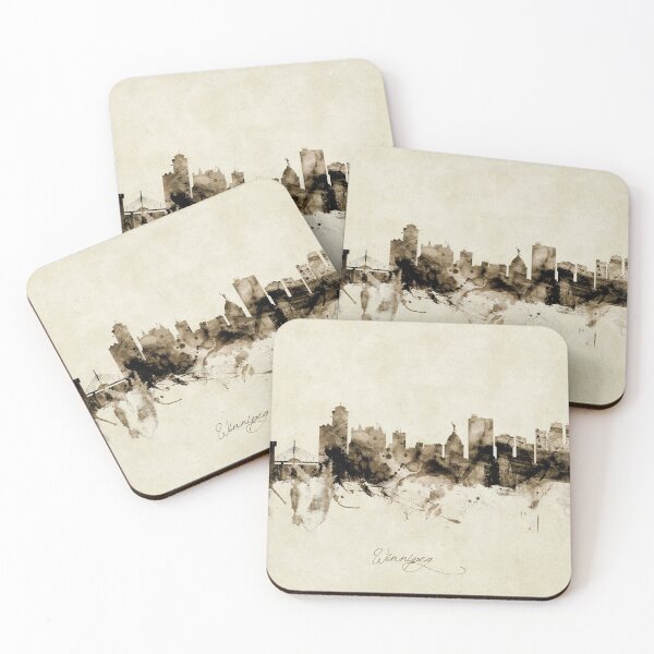 Item preview, Winnipeg Canada Skyline designed and sold by ArtPrints.