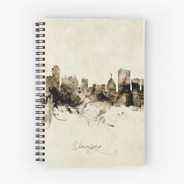 Artikelvorschau, Winnipeg Canada Skyline entworfen und verkauft von ArtPrints.