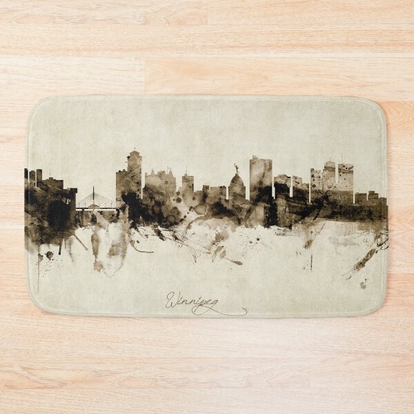 Item preview, Winnipeg Canada Skyline designed and sold by ArtPrints.