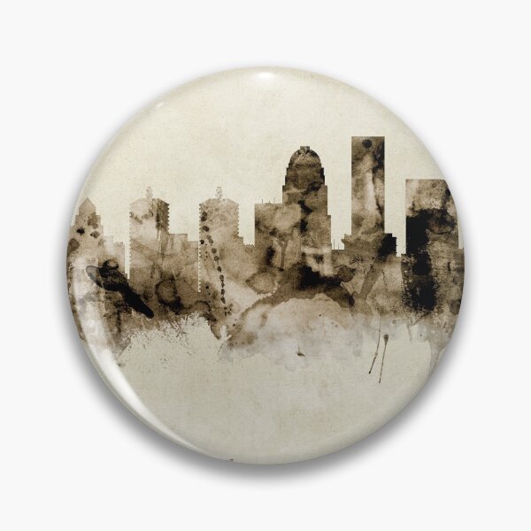 Item preview, Louisville Kentucky City Skyline designed and sold by ArtPrints.