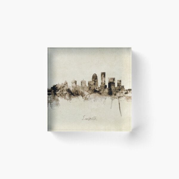 Item preview, Louisville Kentucky City Skyline designed and sold by ArtPrints.
