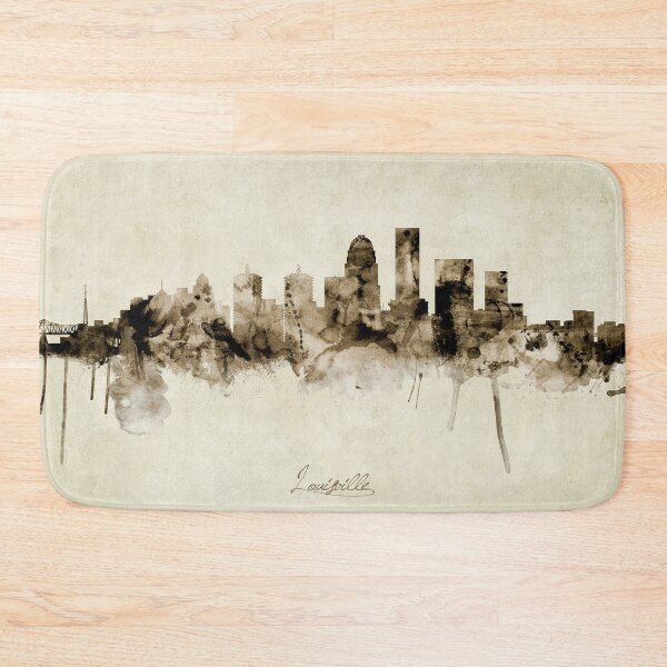 Item preview, Louisville Kentucky City Skyline designed and sold by ArtPrints.