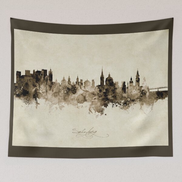 Item preview, Salzburg Austria Skyline designed and sold by ArtPrints.