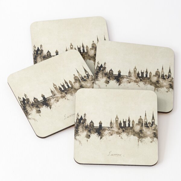 Item preview, Lucerne Switzerland Luzern Skyline designed and sold by ArtPrints.