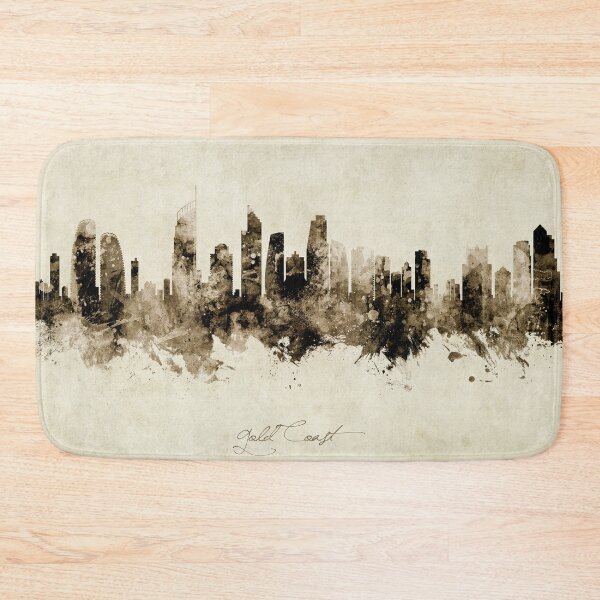 Item preview, Gold Coast Australia Skyline designed and sold by ArtPrints.