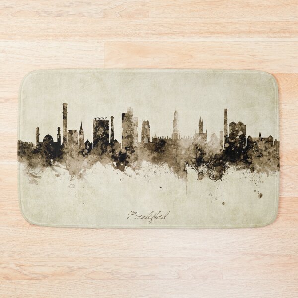Item preview, Bradford England Skyline designed and sold by ArtPrints.