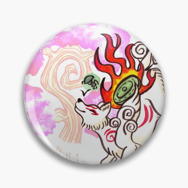 Aperçu de l'œuvre Okami Amaterasu sakura créée et vendue par everbloomingsc.