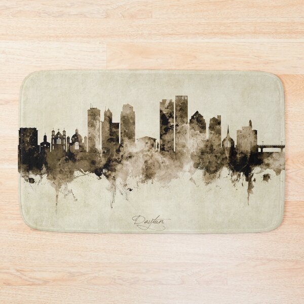 Item preview, Dayton Ohio Skyline designed and sold by ArtPrints.
