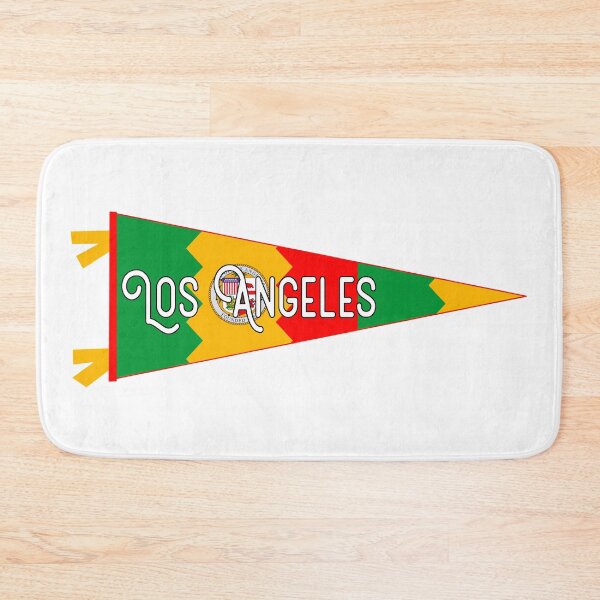 Item preview, Los Angeles Flag Pennant designed and sold by Decal Mania.