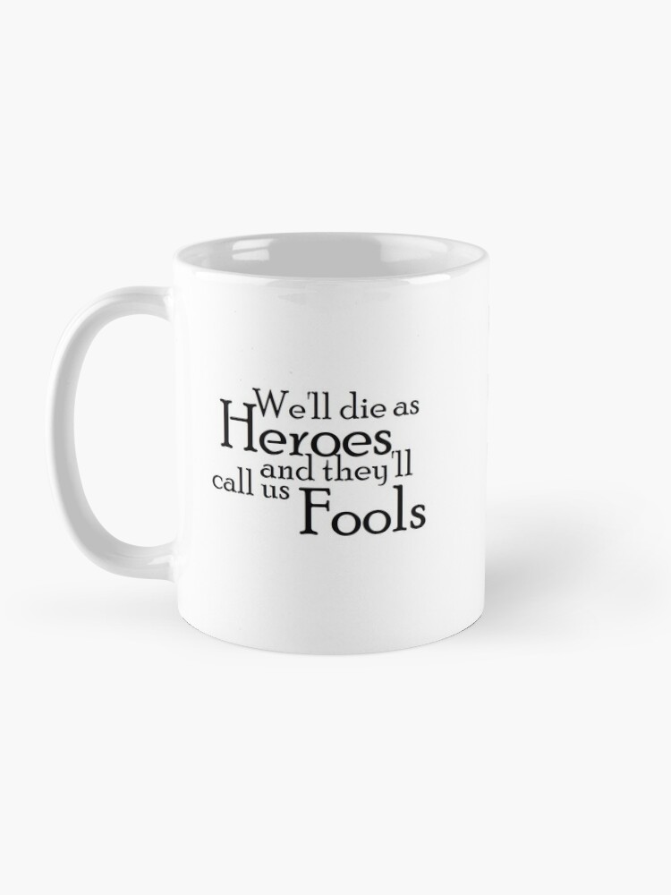 Alternate view of Heroes and Odds Mug