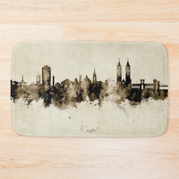 Item preview, Kassel Germany Skyline designed and sold by ArtPrints.