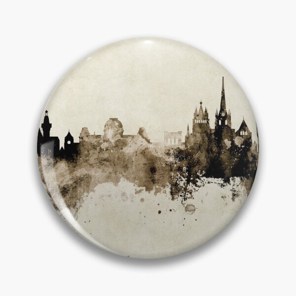 Item preview, Lausanne Switzerland Skyline designed and sold by ArtPrints.