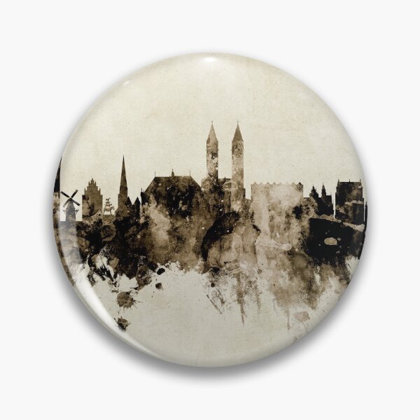 Item preview, Bremen Germany Skyline designed and sold by ArtPrints.