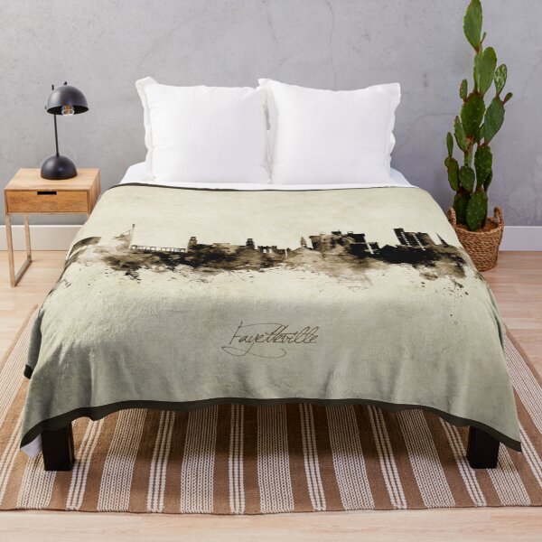 Item preview, Fayetteville Arkansas Skyline designed and sold by ArtPrints.