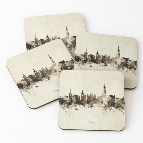 Artikelvorschau, Bern Switzerland Skyline entworfen und verkauft von ArtPrints.
