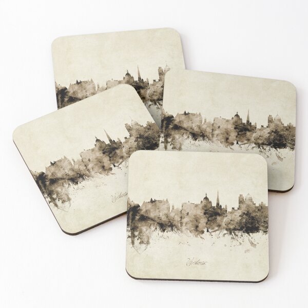 Item preview, Victoria Canada Skyline designed and sold by ArtPrints.