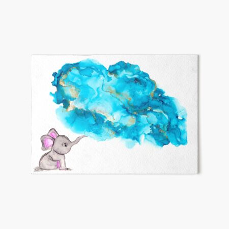 Let It Go Art Board Print