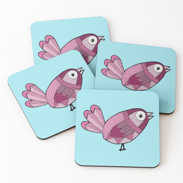 Item preview, Pretty Little Pink Bird designed and sold by RosalieReeves.