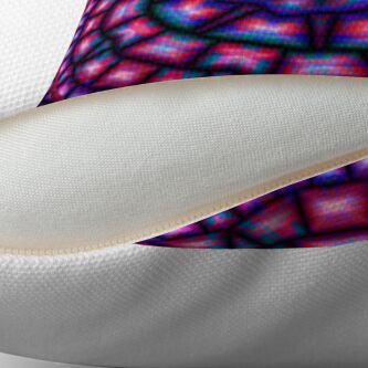 Alternate view of Krazy Kaleidoscope 1006 Throw Pillow