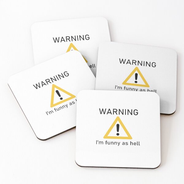 Item preview, Warning I'm funny as hell - LBC designed and sold by lisabcreations.