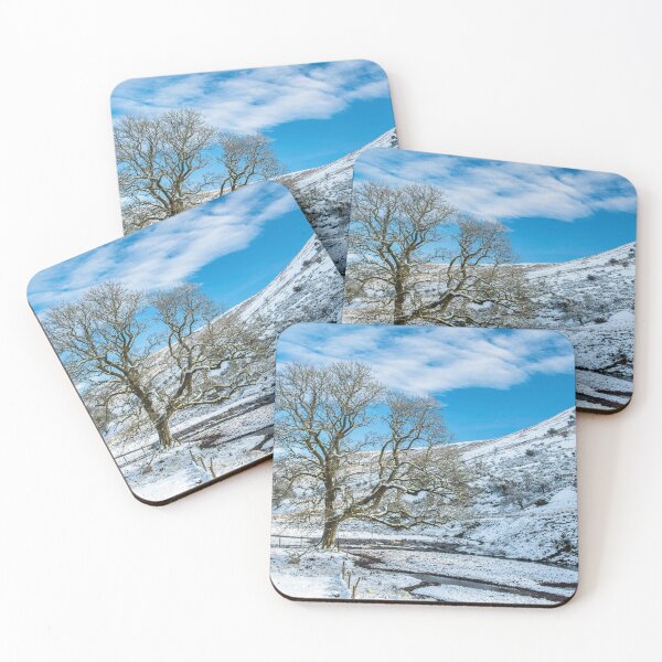 Item preview, A Winter Oak Tree in Cwm Crew valley in the Brecon Beacons National Park and all is covered with snow. designed and sold by Cameranick.