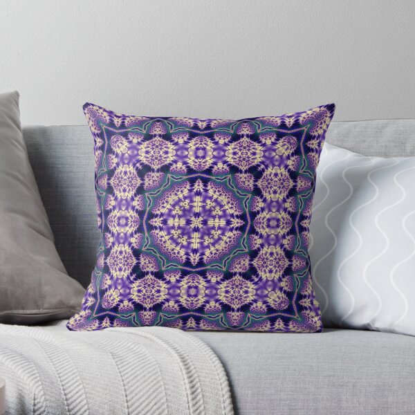 Krazy Kaleidoscope 1023 Throw Pillow