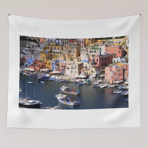Item preview, View of Corricella in Procida designed and sold by annalisa56.