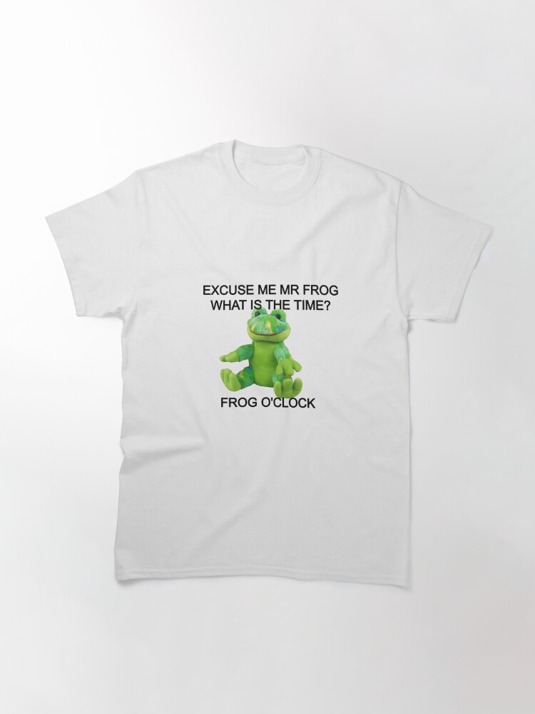 FROG O'CLOCK  Classic T-Shirt for Sale by sirsnufkin
