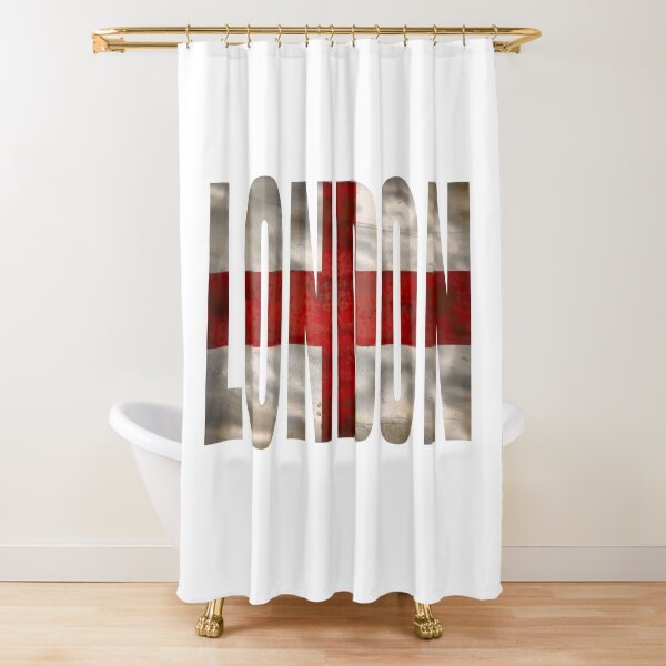 London Shower Curtain