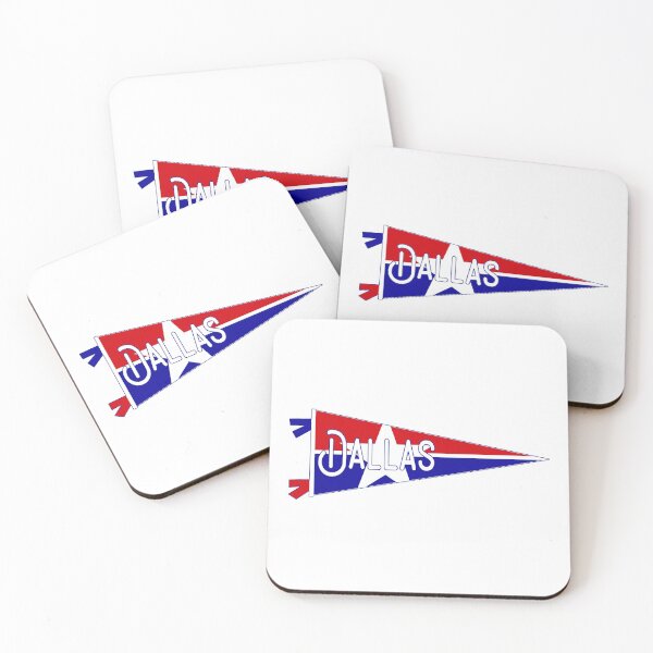 Item preview, Dallas Flag Pennant designed and sold by Decal Mania.