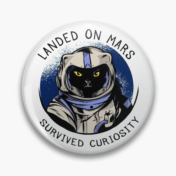 Item preview, funny cat – Astrocat – Curiosity designed and sold by LiveForever.