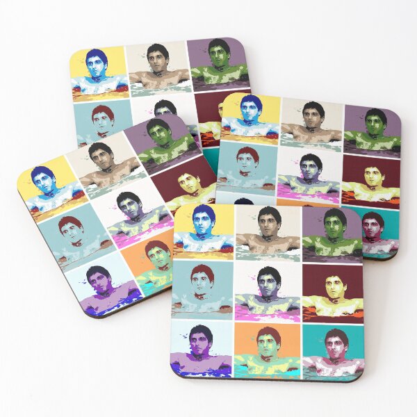 Item preview, Scarface Tony Montana Al Pacino Warhol Pop Art designed and sold by fastandre.