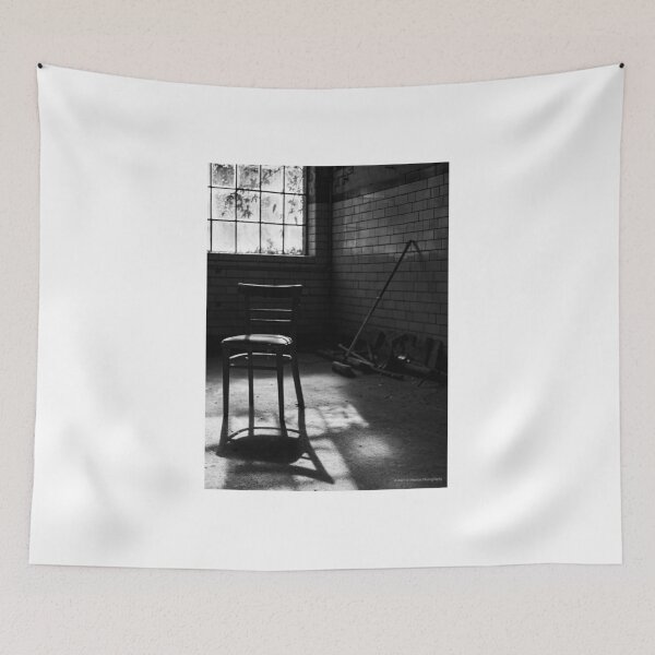 Item preview, The solitry chair mono art designed and sold by kwn1804.