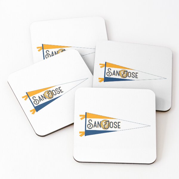 Item preview, San Jose Flag Pennant designed and sold by Decal Mania.