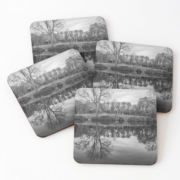 Item preview, Moseley Park n Pool Birmingham Mono Art Beautiful designed and sold by kwn1804.