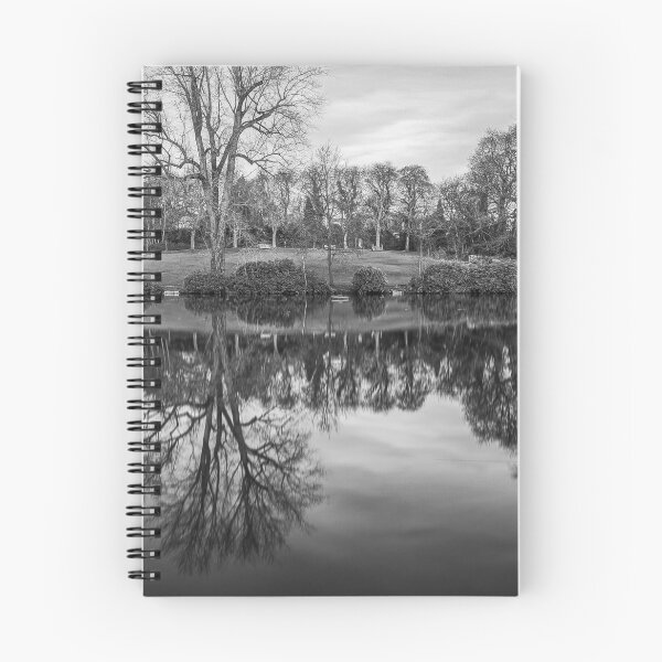 Item preview, Moseley Park n Pool Birmingham Mono Art Beautiful designed and sold by kwn1804.