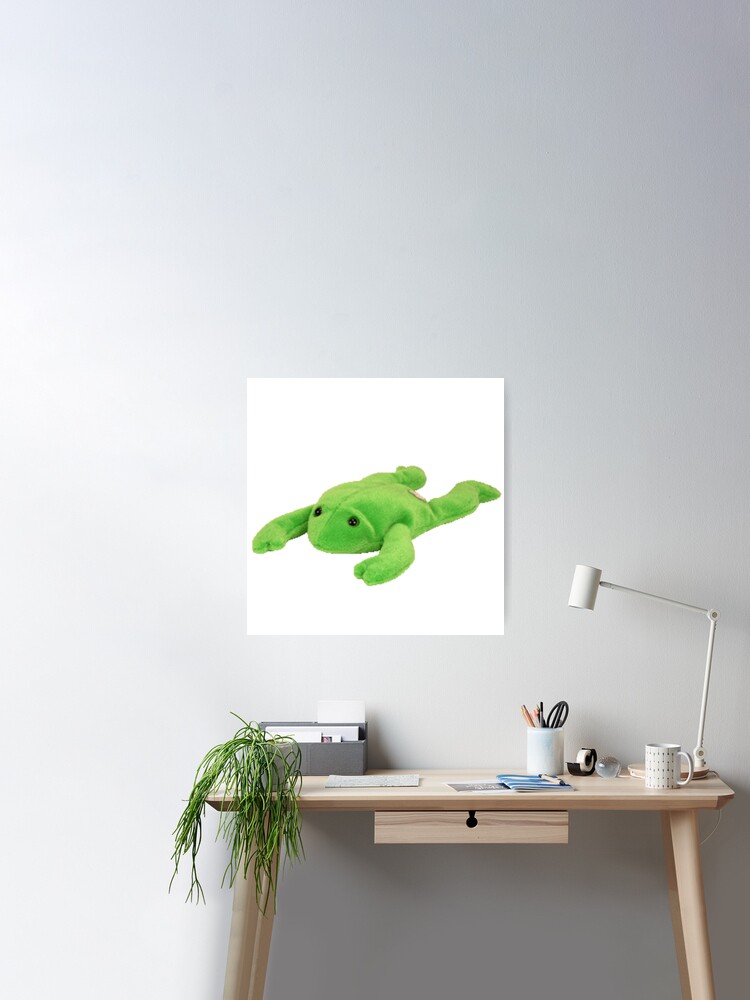 A Friend who is also a Soft Frog Plush Toy | Poster